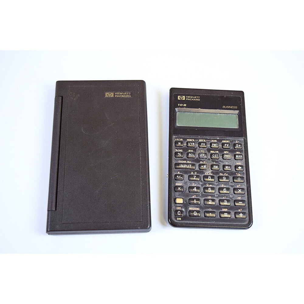 HP 18C Business Consultant Calculator + 10B Calculator * Hewlett-Packard WORKING - Picture 8 of 9